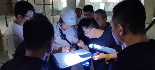 中心技術(shù)人員赴“博興縣政務(wù)服務(wù)中心項(xiàng)目”提供消防驗(yàn)收前期技術(shù)支持